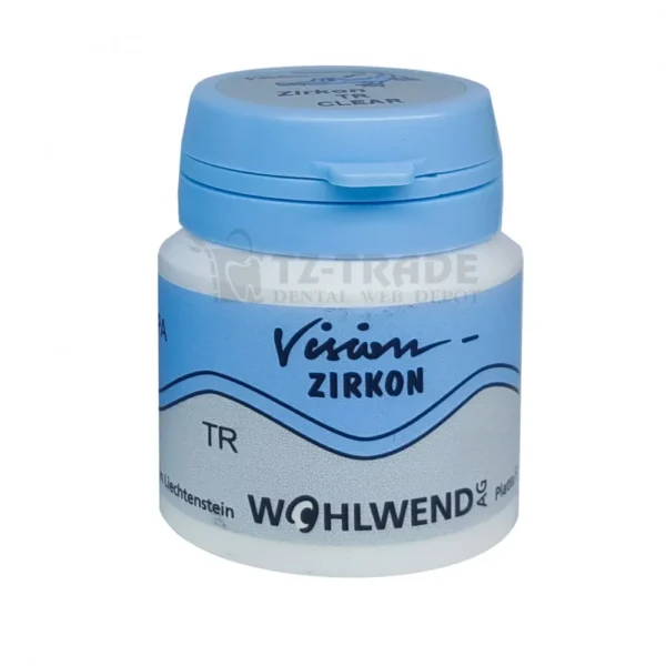 חרסינה לזירקוניה 20 ג"ר   VISION ZIRKON Transparent